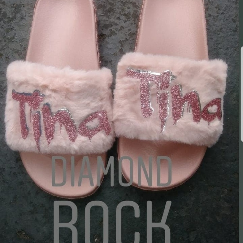 🔥🔥🔥Custom made slides rock diamond